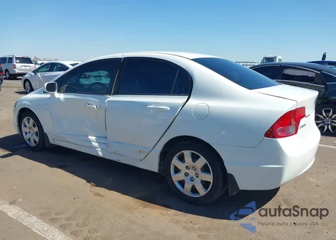 2007 Honda Civic Lx z USA, uszkodzony, nr VIN 1HGFA16537L051387